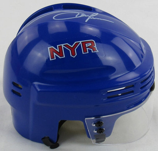Adam Graves Signed Rangers Mini Helmet JSA Witness COA