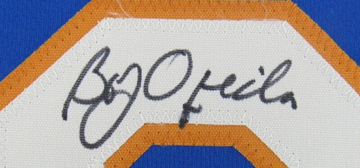Bob Ojeda Signed Replica Mets Jersey Steiner Hologram I