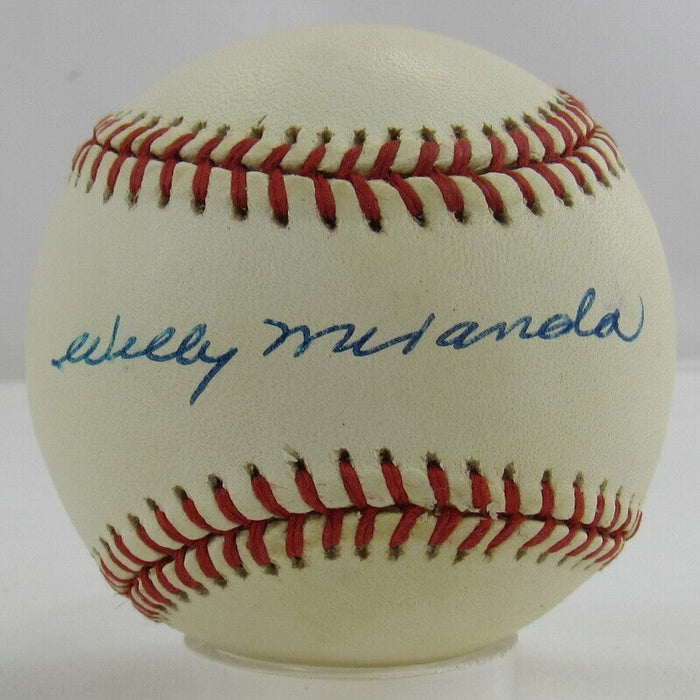 Willy Miranda Signed Rawlings Baseball JSA AQ68329