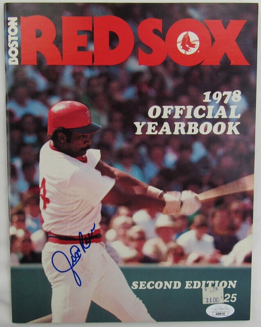 Jim Rice Signed Red Sox 1978 Official Yearbook Second Edition JSA AQ68152
