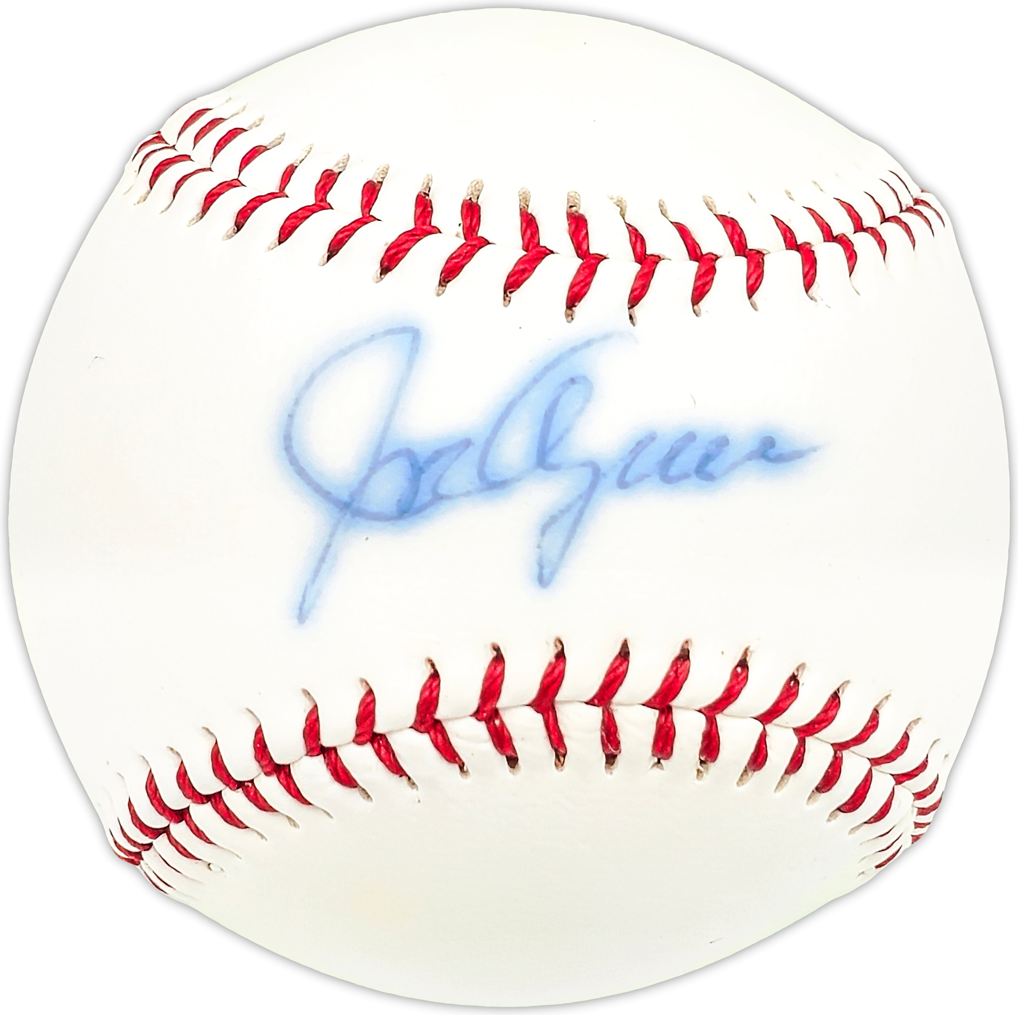 Joe Azcue Autographed Official League Baseball Cleveland Indians