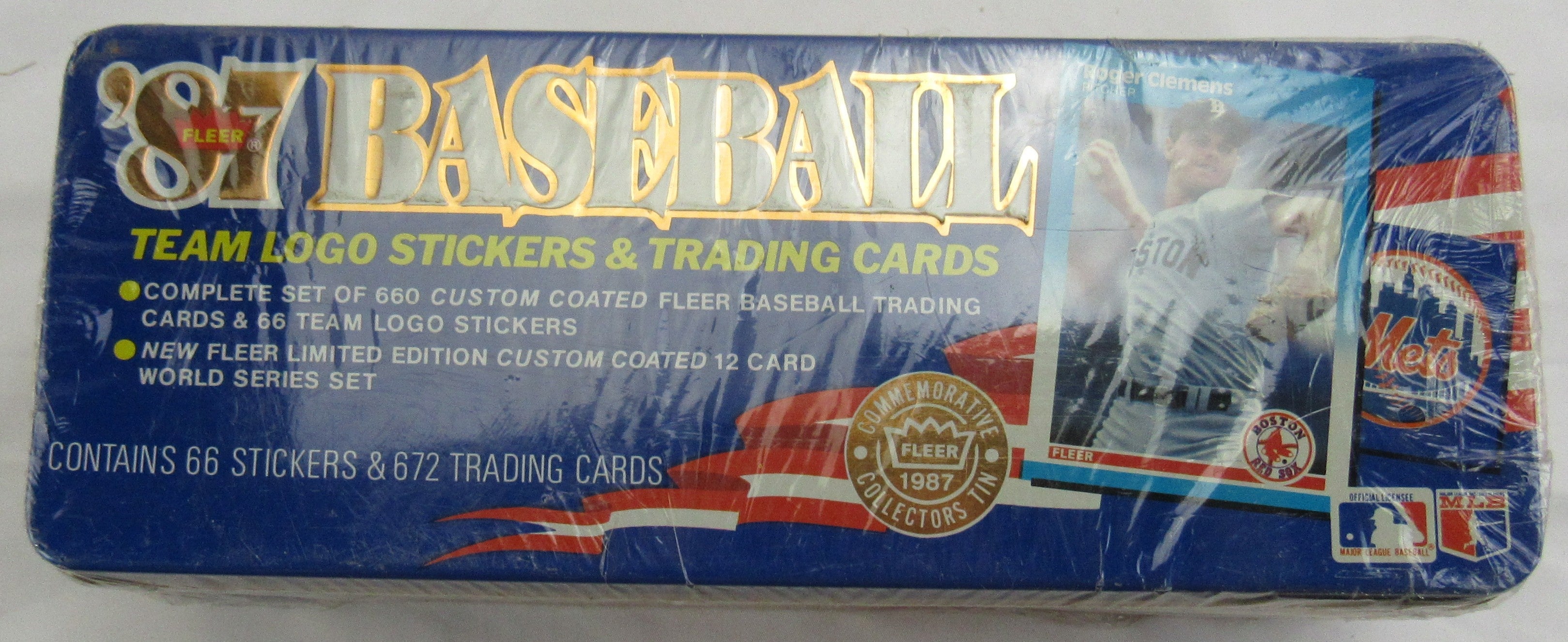 1987 Fleer Collectors Edition Complete Set Tin