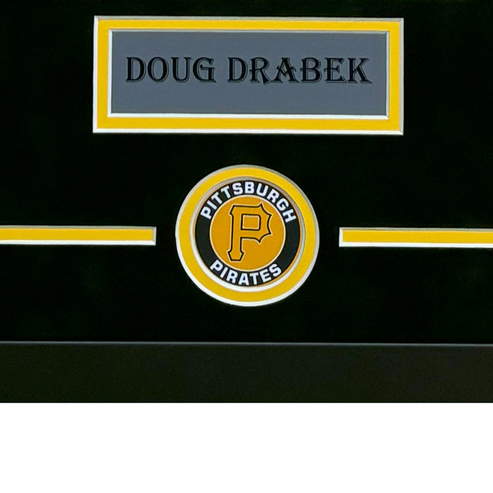 Doug Drabek Hand Signed & Framed Pittsburgh Pirates 8x10 Photo (JSA)