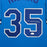 Phil Niekro Signed Atlanta Blue Custom Suede Matte Framed Baseball Jersey (JSA)