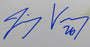 Jimmy Vesey Signed 16x20 Photo JSA Certified II