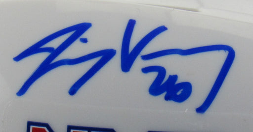 Jimmy Vesey Signed Rangers White Mini Helmet JSA Certified