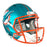 De'Von Achane Signed Miami Dolphins Flash Speed Full-Size Replica Football Helmet (Beckett)