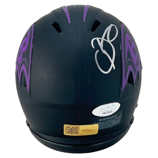 Odell Beckham Jr Signed Baltimore Ravens Eclipse Speed Mini Football Helmet (JSA)