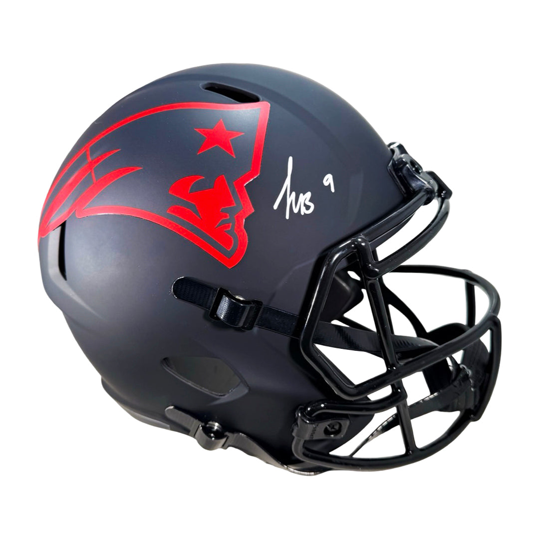 Kayshon Boutte Signed New England Patriots Eclipse Full-Size Replica F — RSA