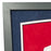 Lou Brock Signed St. Louis White Custom Double-Suede Framed baseball Jersey (JSA)