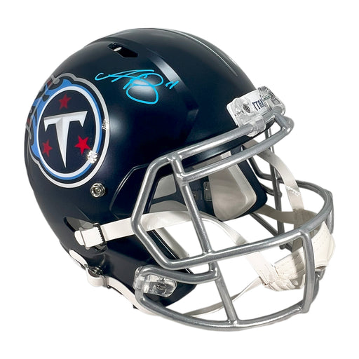 AJ Brown Signed Tennessee Titans Speed Full-Size Replica Football Helmet (Beckett)