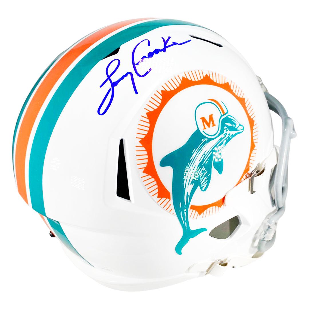 Larry Csonka Signed Miami Dolphins Speed Full-Size Replica Football He — RSA