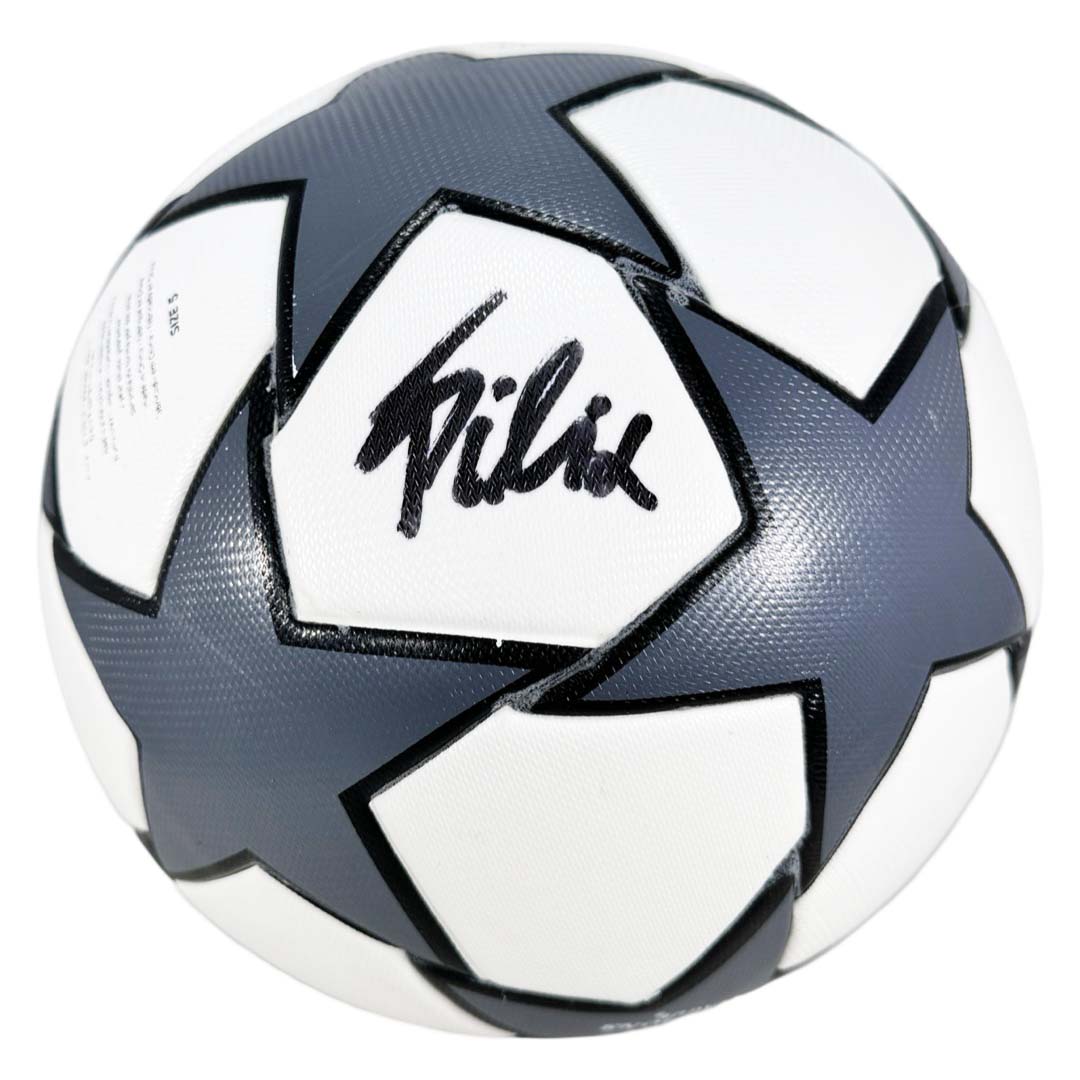 Joao Felix Signed Champions League Grey Adidas Soccer Ball (JSA) — RSA