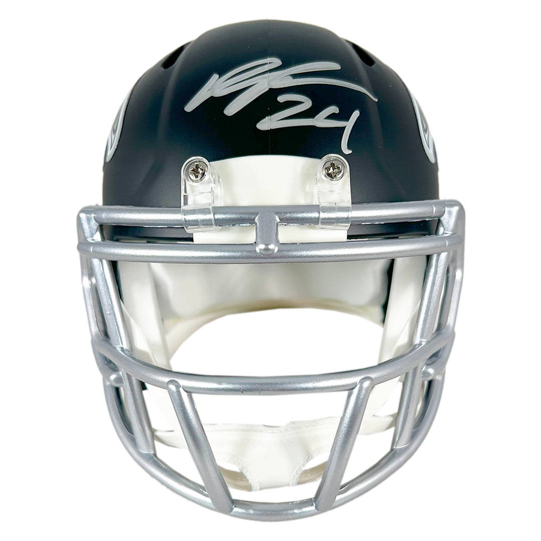 Devonta Freeman Signed Atlanta Falcons Speed Mini Football Helmet (Bec — RSA