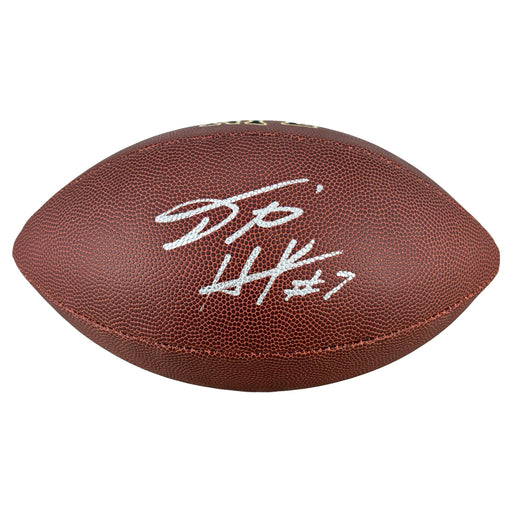 Dustin Hopkins Signed Wilson Official NFL Replica Football (JSA)