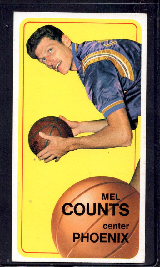 1970-71 Topps #103 Mel Counts Phoenix Suns Basketball Cards - RSA