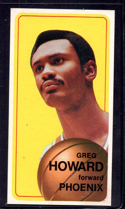 1970-71 Topps #117 Greg Howard Phoenix Suns Basketball Cards - RSA