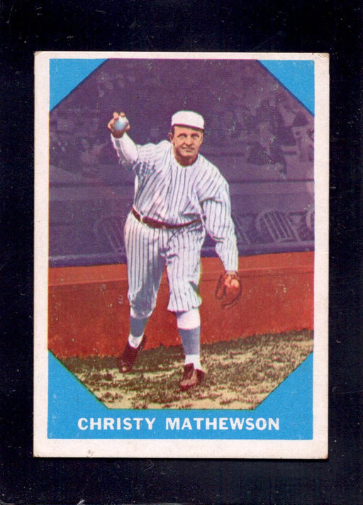 1960 Christy Mathewson Fleer Baseball Greats #2 Baseball Card - RSA