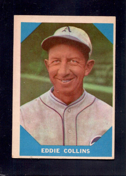 1960 Eddie Collins Fleer Baseball Greats #20 Baseball Card - RSA