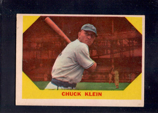 1960 Chuck Klein Fleer Baseball Greats #30 Baseball Card - RSA