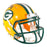 Aaron Jones Signed Green Bay Packers Speed Mini Football Helmet (Beckett)