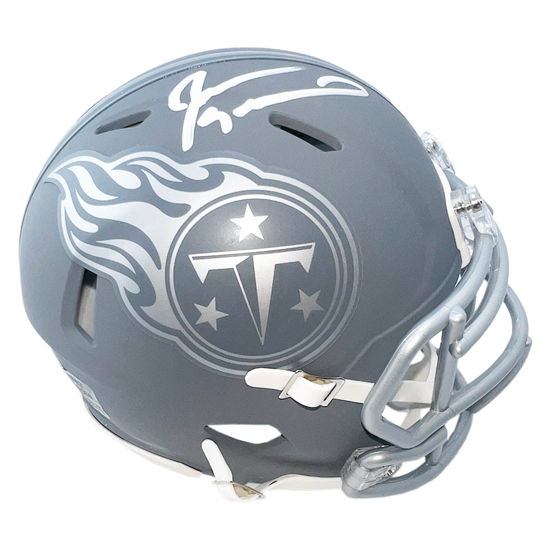 Jevon Kearse Signed Tennessee Titans Slate Alternate Speed Mini