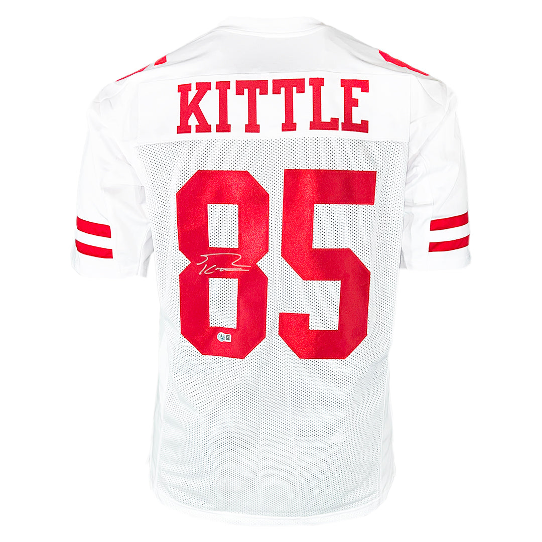 George Kittle Jersey George Kittle Authentic Signed White Pro