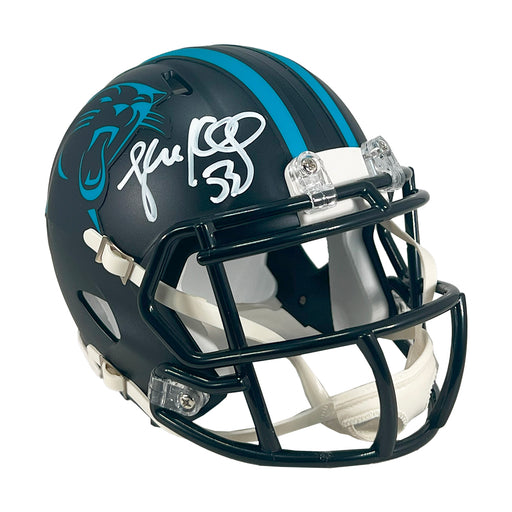 Luke Kuechly Signed Carolina Panthers Alternate 2022 Mini Football Helmet (Beckett)