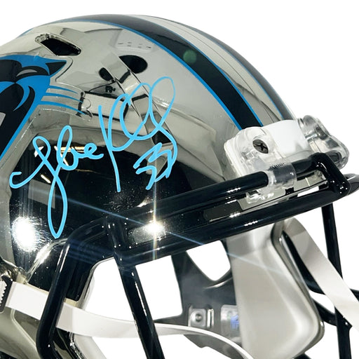 Luke Kuechly Signed Carolina Panthers Chrome Speed Full-Size Replica Football Helmet (Beckett)