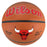 Toni Kukoc Signed HOF 21 Inscription Chicago Bulls Wilson NBA Team Logo Basketball (Beckett)