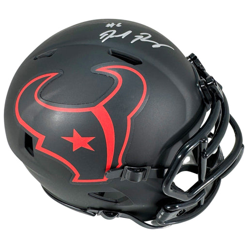 Denzel Perryman Signed Houston Texans Eclipse Speed Mini Football Helmet (JSA)