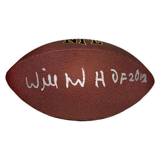 Willie Roaf Signed Wilson Official NFL Replica Football (JSA)