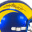 Kurt Warner Signed Los Angeles Rams Speed Full-Size Replica Football Helmet (Beckett)