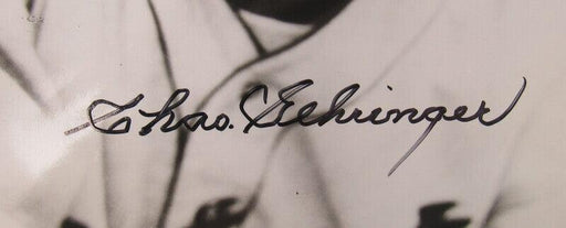 charlie chas gehringer signed 8x10 photo jsa ss92888 certificate of authenticity