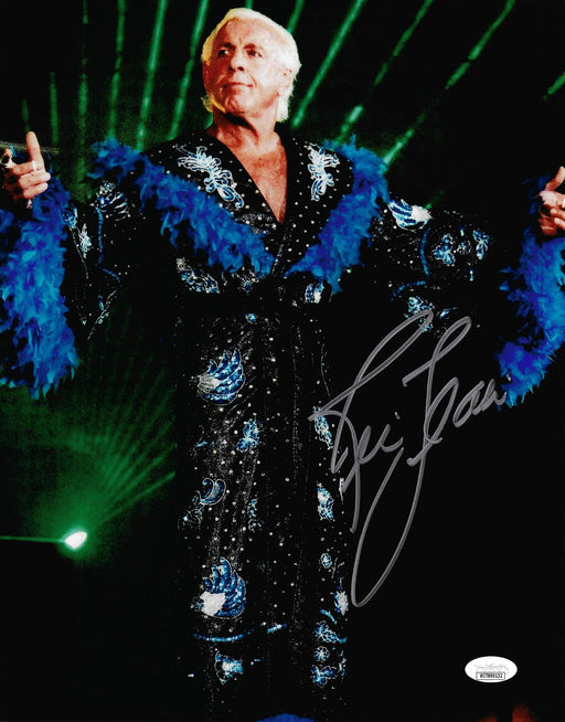 Ric Flair Autographed 11x14 Photo JSA Stock #203590 - RSA