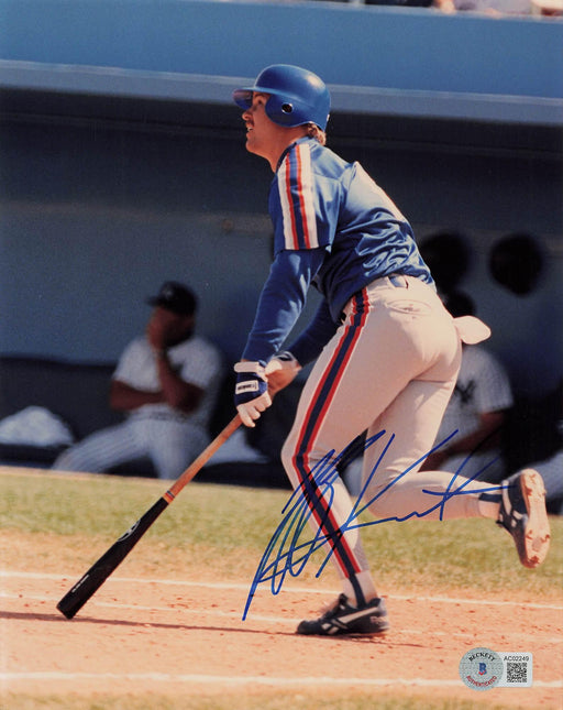 jeff kent signed 8x10 photo new york mets bas ac02249 certificate of authenticity