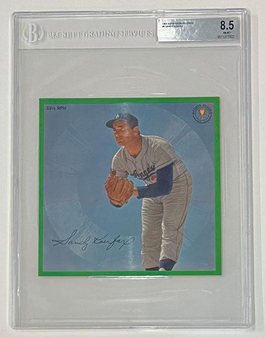 1964 Auravision Records #9 Sandy Koufax Los Angeles Dodgers 33 1/3