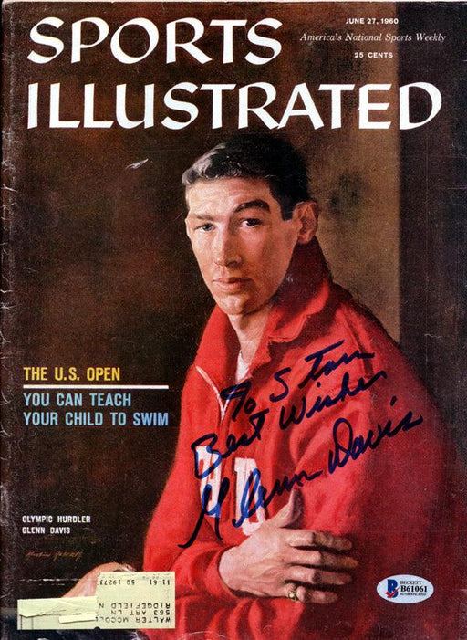Glenn Davis Autographed Sports Illustrated Magazine "To Stan" Beckett BAS #B61061 - RSA