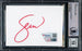 Serena Williams Autographed 2.5x3.5 Cut Signature Auto Grade Gem Mint 10 Red Beckett BAS #15860993