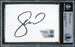 Serena Williams Autographed 2.5x3.5 Cut Signature Black Beckett BAS #15867645
