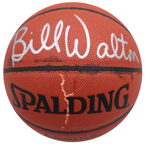 Bill Walton Autographed Spalding I/O Basketball UCLA Bruins Beckett BAS QR #BK44639