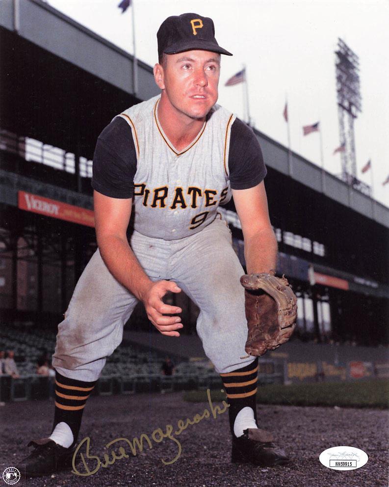 Bill Mazeroski Signed 8x10 Pittsburgh Pirates Photo (JSA NN59915) — RSA