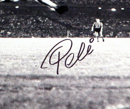 Pele Autographed 16x20 Photo CBD Brazil Bicycle Kick Beckett BAS Stock #161520