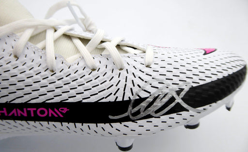 Mason Mount Autographed White & Pink Nike Phantom Cleat Shoe Chelsea F.C. Size 9.5 Beckett BAS #K06404 - RSA