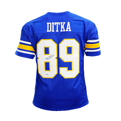Mike Ditka Signed College Edition Football Jersey (Beckett)