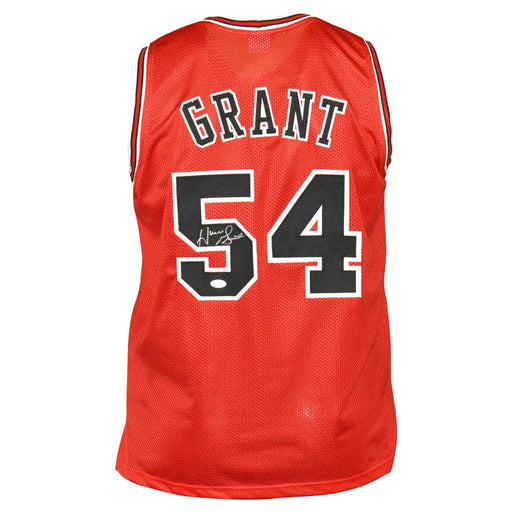 Horace Grant Signed Chicago Red Basketball Jersey (JSA) - RSA