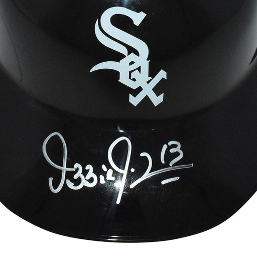 Ozzie Guillen Signed Chicago White Sox Souvenir MLB Baseball Batting Helmet (JSA) - RSA