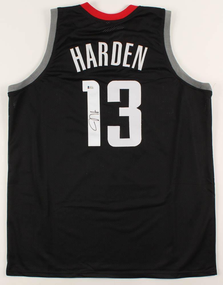Back Adidas Harden Jersey James Harden Signed Houston Rockets