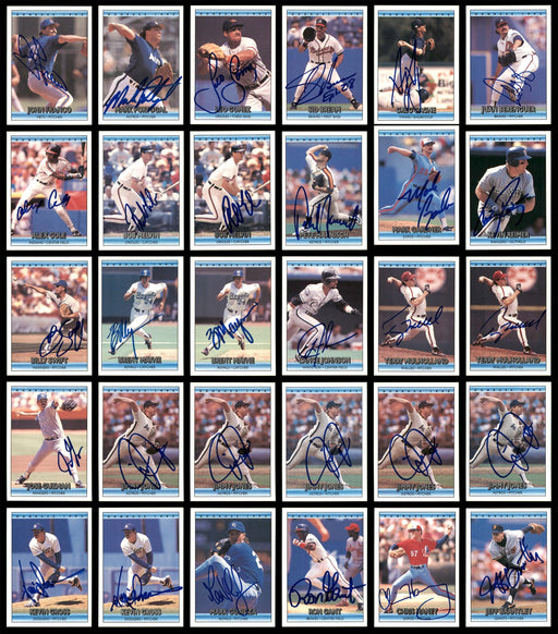 1992 Donruss Baseball Autographed Cards Lot Of 294 SKU #185533 - RSA