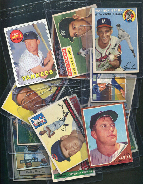 50's Sampler Vintage Baseball Card Mystery Hobby Box - Decades Series - RSA